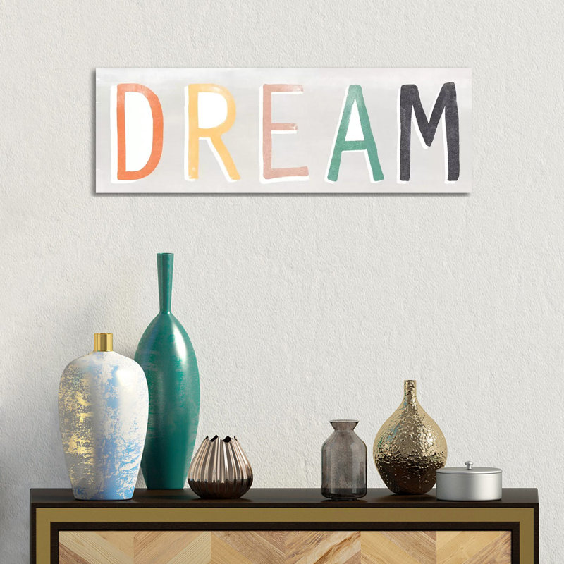 Hipster Sayings IV by June Erica Vess - Wrapped Canvas Panoramic Print, 30.48 cm H x 91.44 cm W x 1.91 cm D