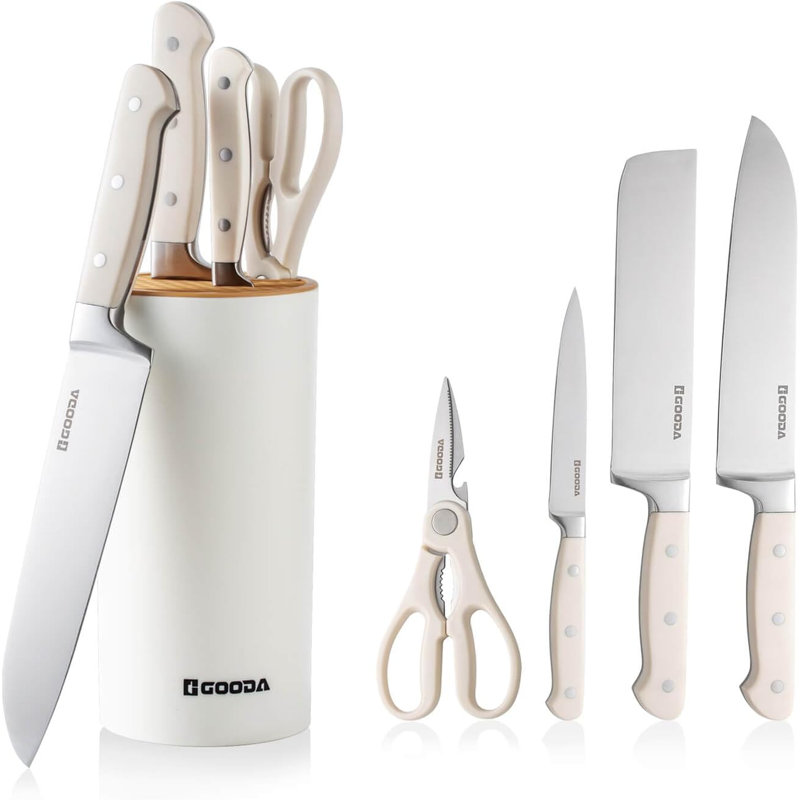 Ensemble de 4 couteaux de cuisine en acier inoxydable à haute teneur en carbone