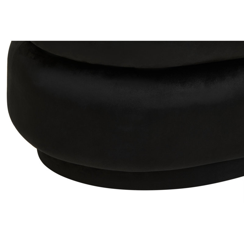 Manufactured Wood Accent Stool, Black
