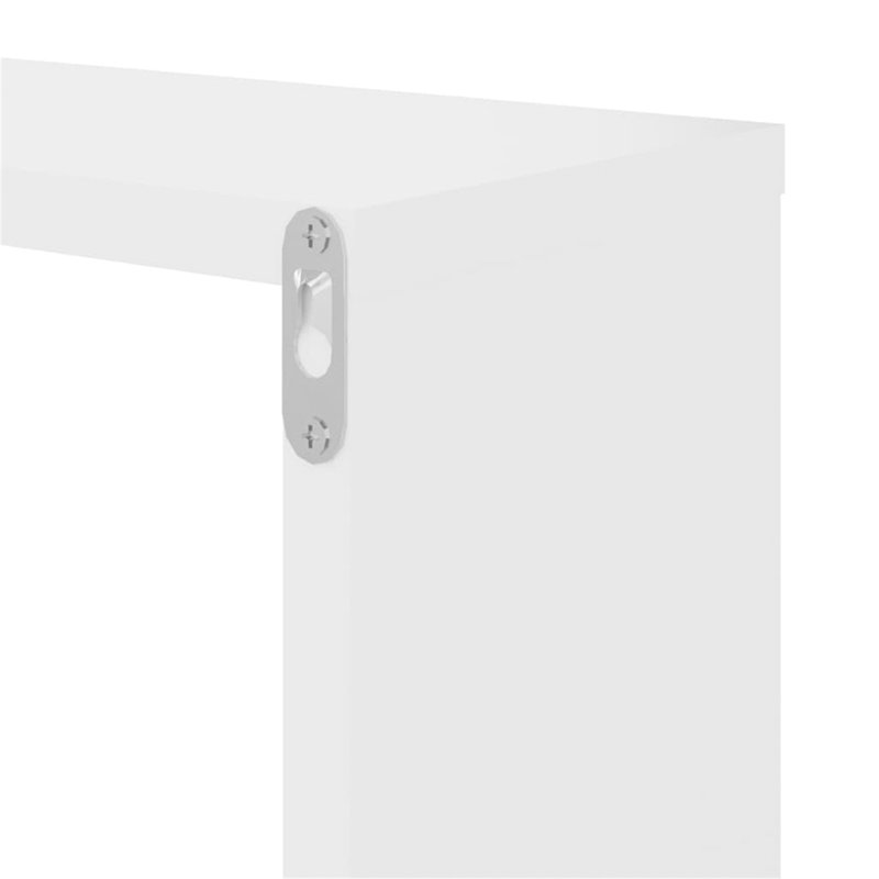 Lajae 2 Piece Floating Shelf, White