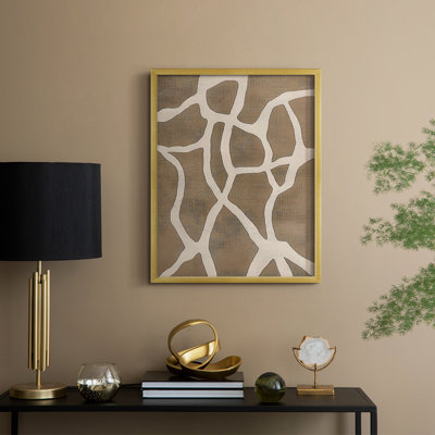 «Abstract CXLV III», reproduction encadrée - prête à être accrochée