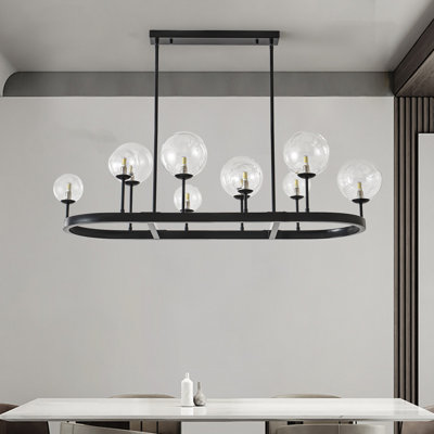 10-light Kitchen Island  Chandelier