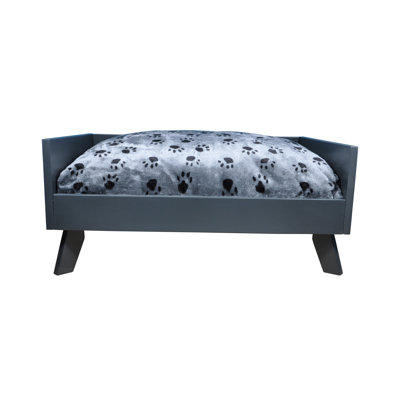 Hanes Animal Print Fleece Pet Bed