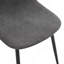 Ensemble table et chaises, table rectangulaire avec 6 chaises d'appoint rembourrées