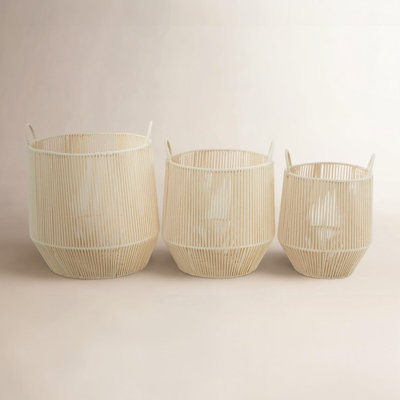 Joss & Main Bamboo Basket