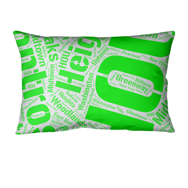 Coussin lombaire intérieur/extérieur houston, Non, Vert