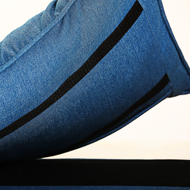 Canapé paresseux pliable, Bleu très foncé