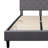 Aluino Arched Button Tufted Upholstered Platform Bed Frame - No Box Spring Required-395099100-395099103