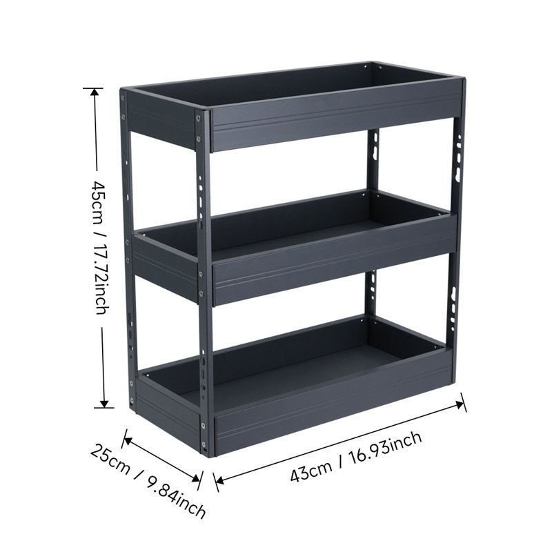 Angelone Aluminum Pull Out Drawer