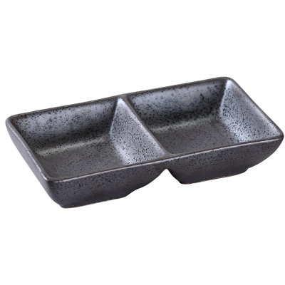 Yanco Diamond Porcelain Condiment Server