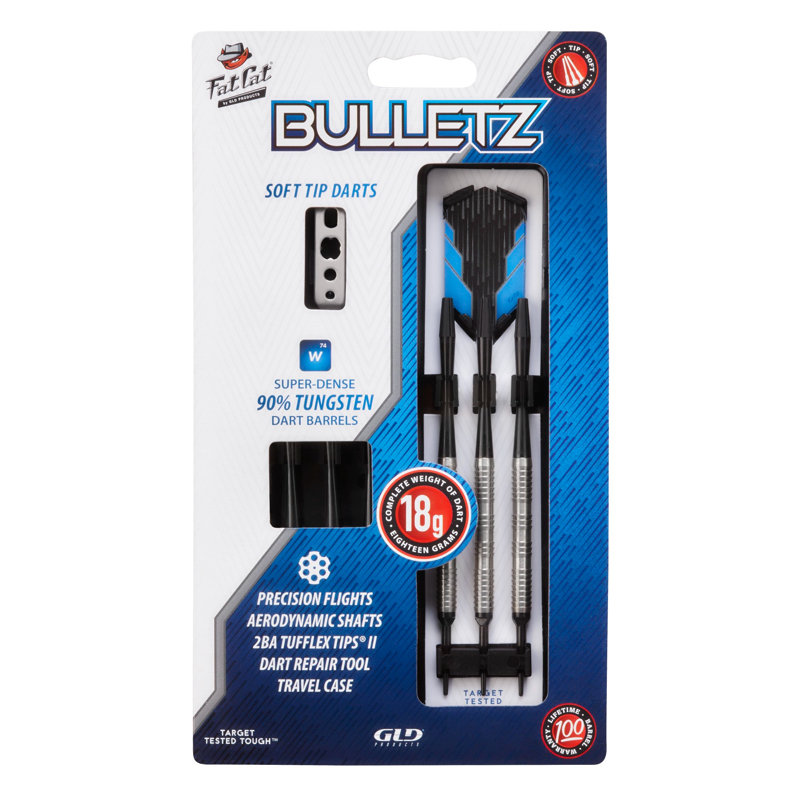 Fat Cat Bulletz 90% Tungsten Soft Tip Darts
