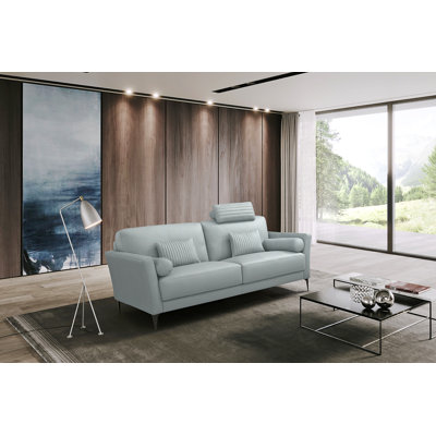 Causeuse en cuir Tussio Watery
