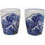 Paquet de 4 tasses japonaises Hokusai Great Wave Mount Fuji 12Oz