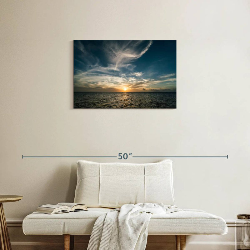 Gillard Curacao Beach Scenery, 20" H x 30" W