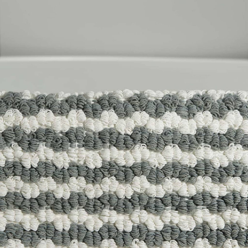 Sealskin Bath Mat Motif 50 x 80cm Grey