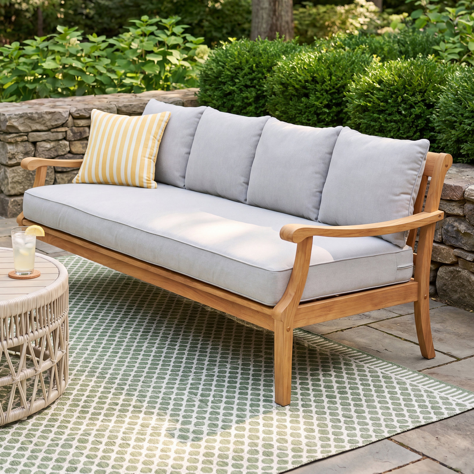Arizona 70" Teak Patio Daybed