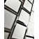 Frosted Reflections 8 in. x 8 in. Matte Glass Mirror Beveled Large Format Square Decorative Kitchen & Bathroom Wall Tile