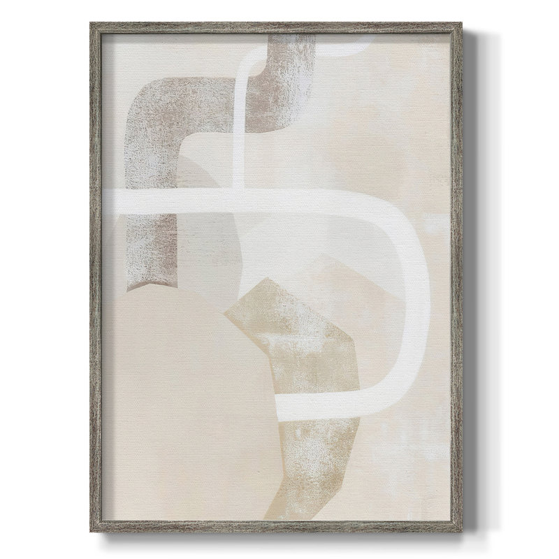 Quiet Affection I Framed Print - Solid Wood, 11" H x 9" W