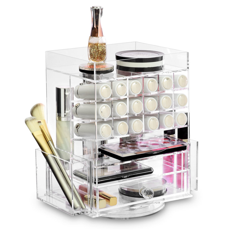 Organisateur de maquillage Dorado, Transparent