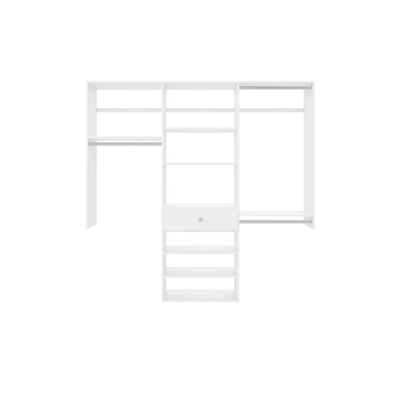 Grid 72'' Reach-In Set (Can Be Cut To Fit), Weathered Gray