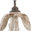 Lustre géométrique à 4 lumières de style bougie Heatherton