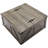 Farmhouse Coffee Table, 36 Inch Hinged Square Coffee Table with Large Storage Compartment