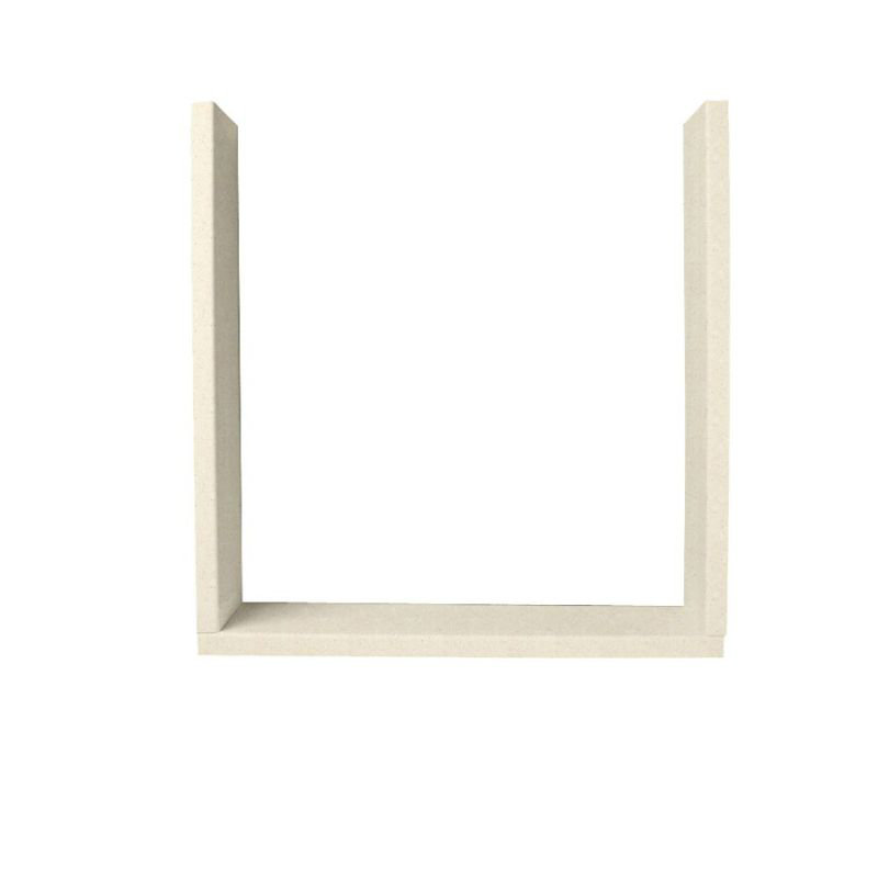 Solid Surface Shower Trim Kit, Pebble
