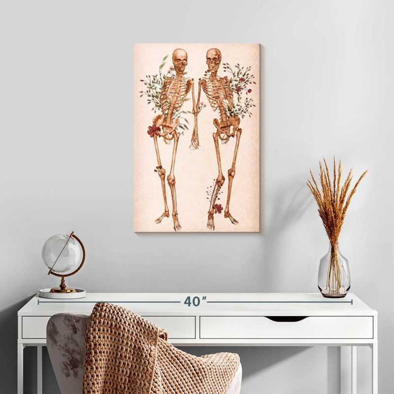 Keiri Skeleton Couple, 24" H x 16" W