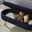 Banc de rangement avec repose-pieds ovale Luxury-836466277