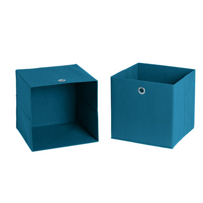 17 Stories Stoffbox Fabric Decorative Bin