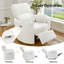 Fauteuil inclinable électrique berçant / 4 points de massage / USB et charge de type C, 2 coussins-715157527