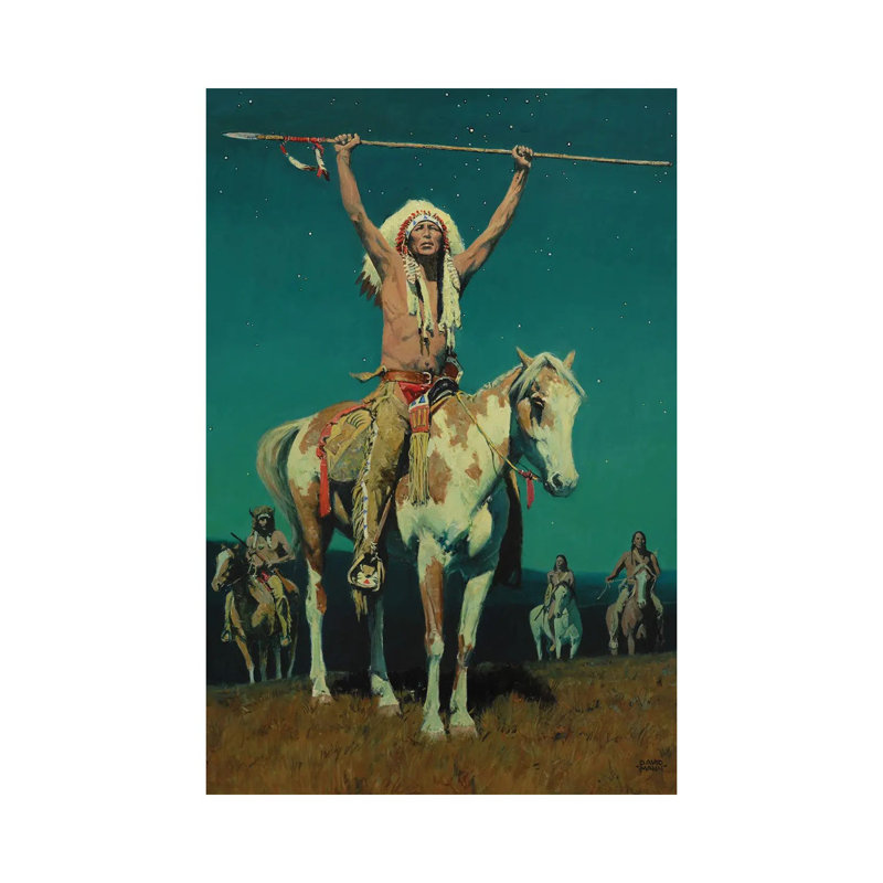 Moon Blessings By David Mann - Wrapped Canvas Painting by David Mann - Wrapped Canvas Painting, 66.04 cm H x 45.72 cm W