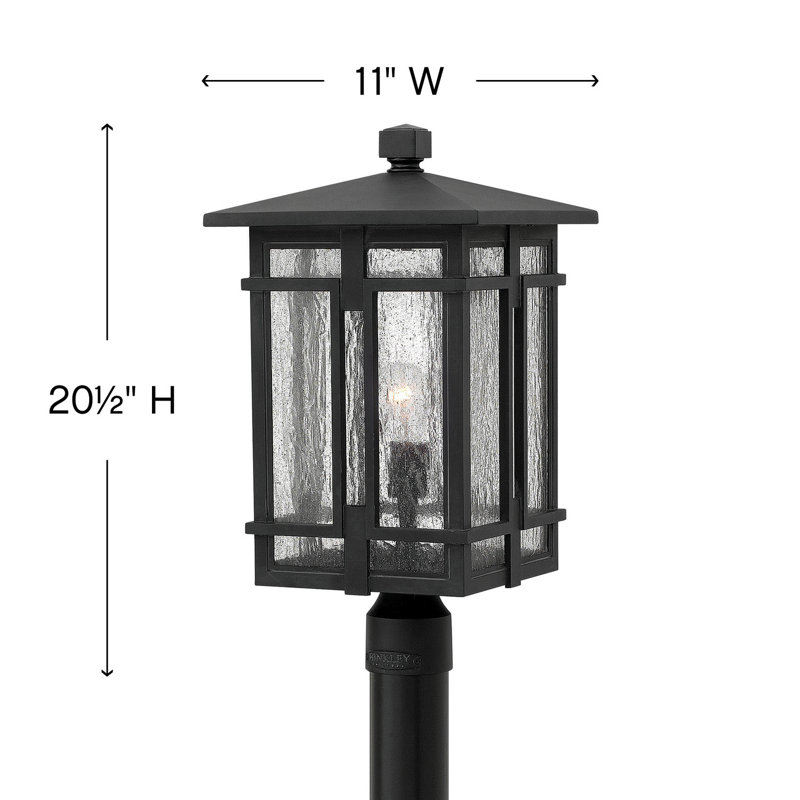 Tucker Outdoor 1-Light Lantern Head, Incandescent