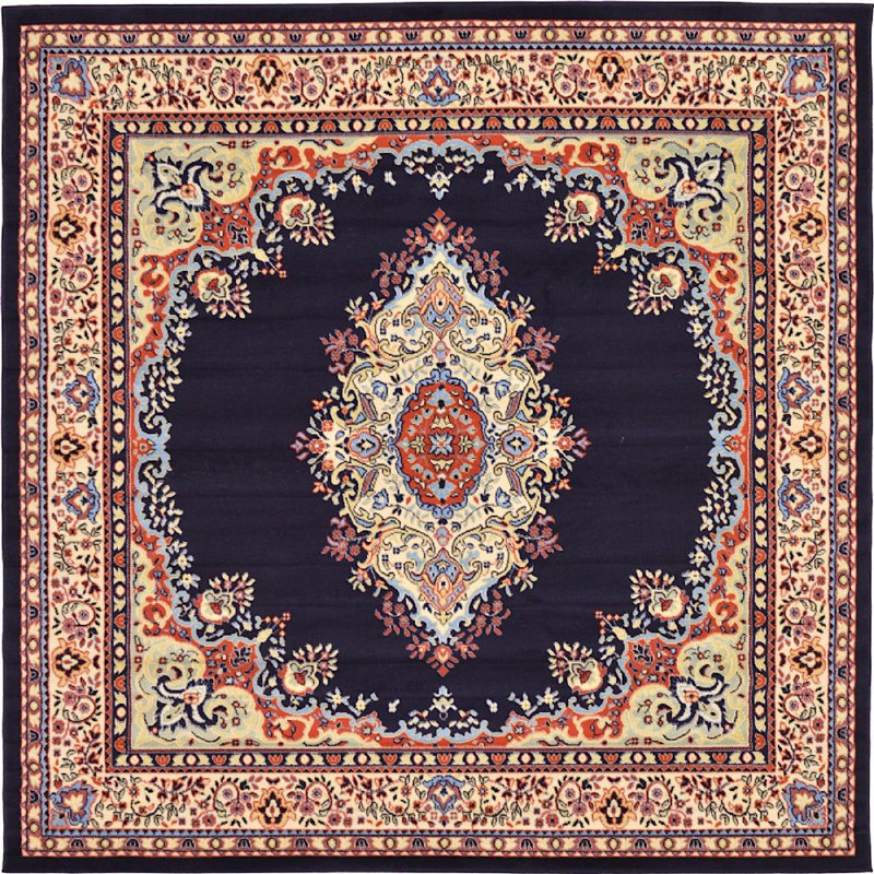 Anahita Oriental Indoor Rug, Square 8'