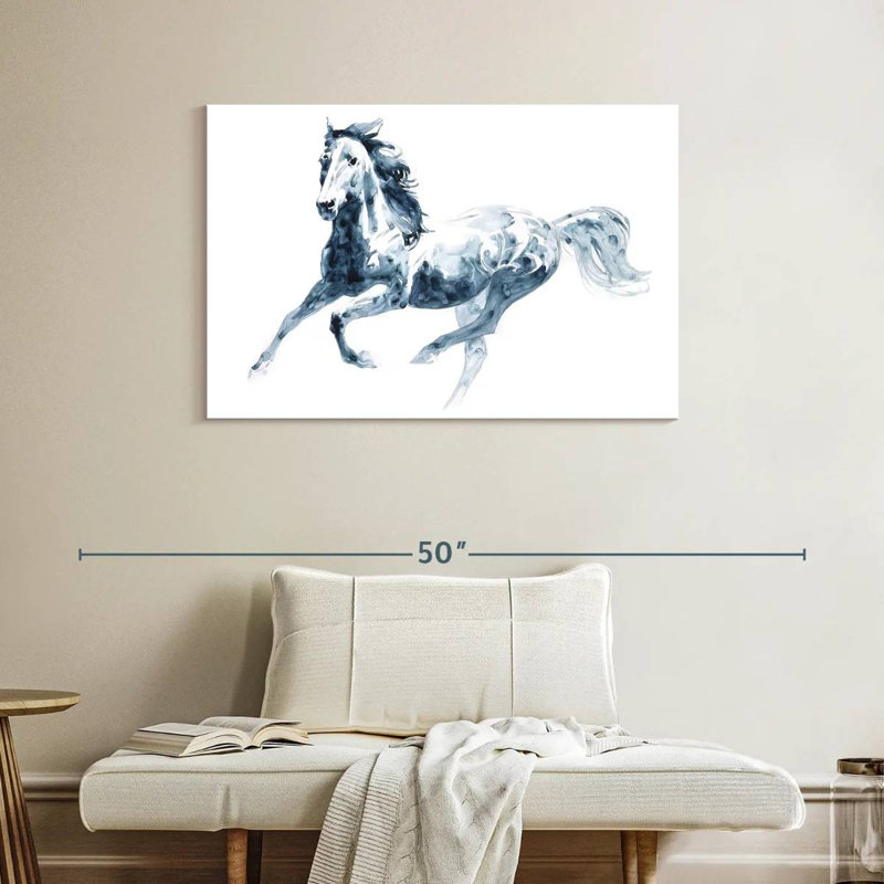 Brampt Sapphire Gallop II, 26" H x 39" W