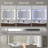 Kyante  Aluminum  Medicine Cabinet with LED Mirror for Bathroom,  Wall Mounted Surface led Medicine Cabinet, Defog, Stepless Dimming, 3 Color Change, 2 Outlets, 2USB-218653626