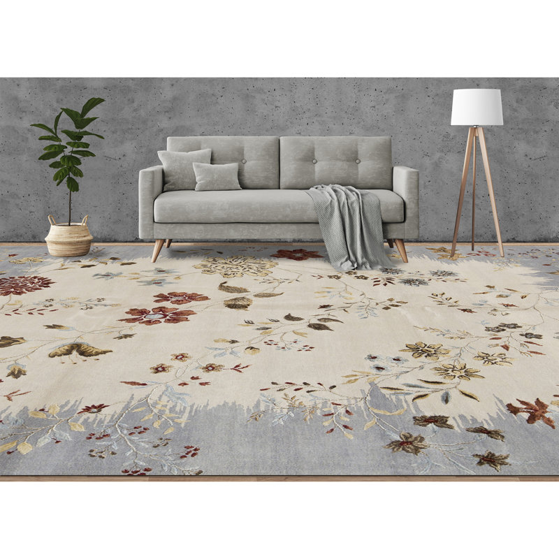 Floral Area Rug