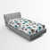 Drap-housse floral Ambesonne