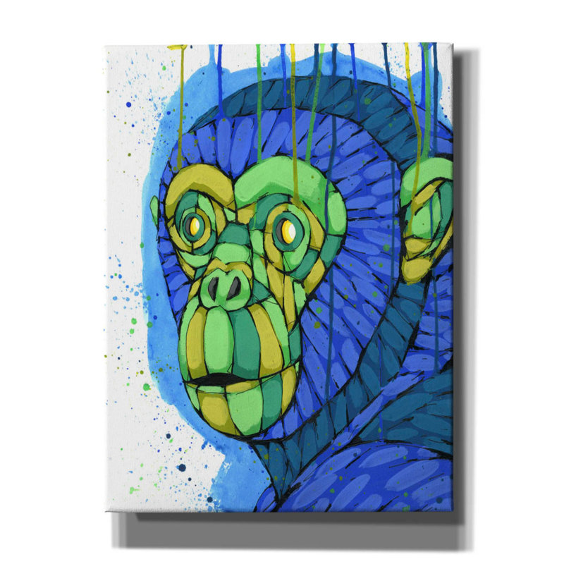 Sur toile, H 16 po x l 12 po x P 0,75 po