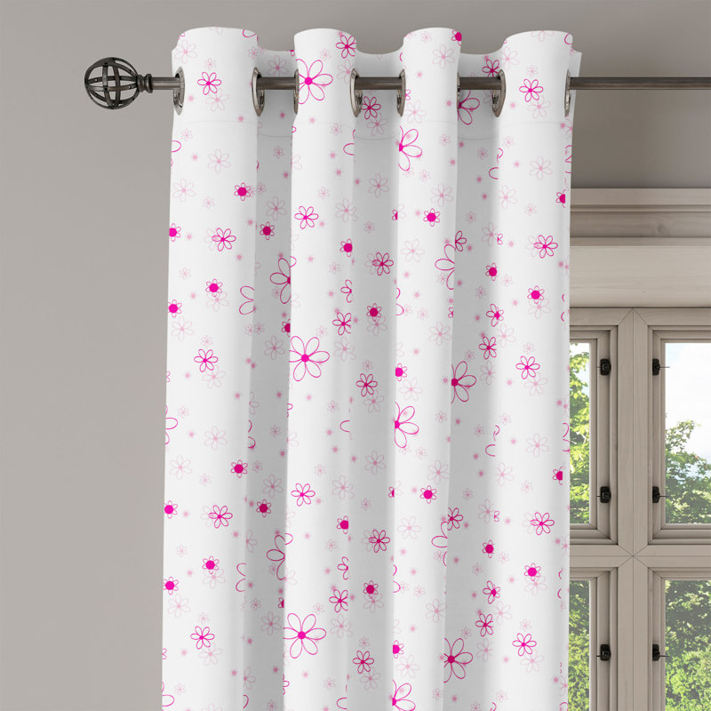 Sateen Blackout Curtains / Drapes Single Panel