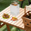 Barbecue portatif en acier inoxydable