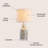 Lampe de table transparente 23 po Dondi