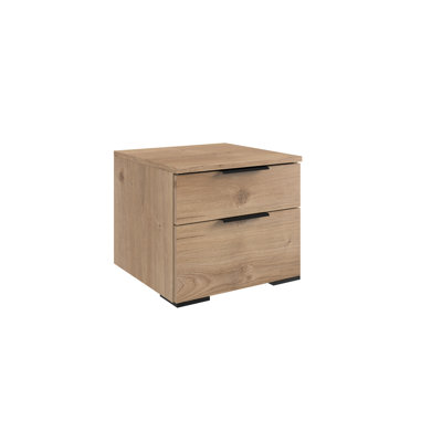 Georgenne 41cm W Manufactured Wood Bedside Table