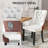 High-end Tufted Velvet Upholstered Nailhead Dining Chair-1240169721-1240169702