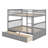 Full Over Full Bunk Bed With Drawers-1798294202