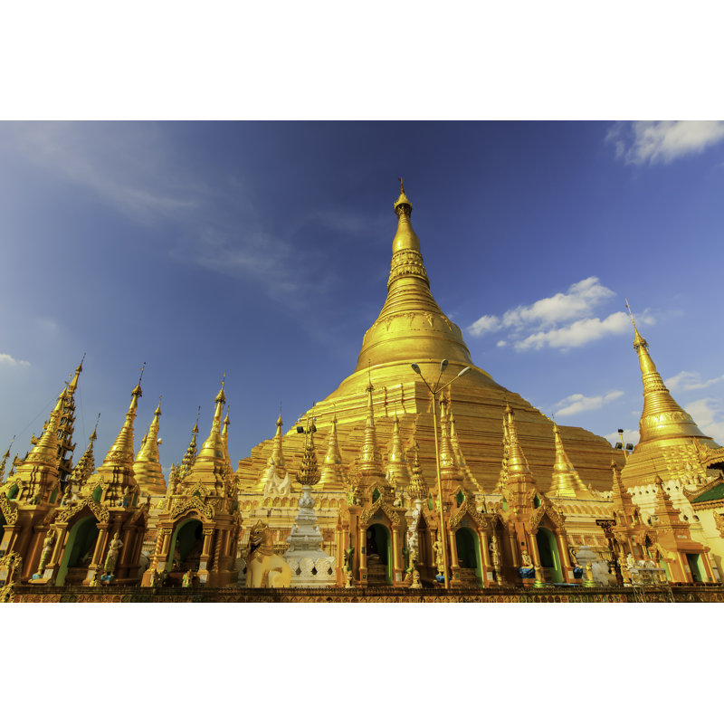 Tung Pagoda - Wrapped Canvas Print, 20cm H x 30cm W x 3.8cm D
