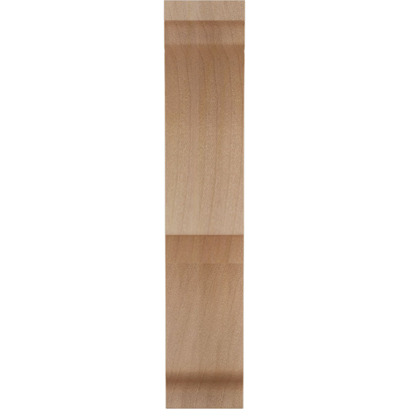 Support en bois Avila, Aulne, H 9 po x l 1,75 po x P 6,5 po