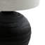 61cm Tall Ceramic Living Room Table Lamp, Bedside Lamp Linen Shade, Buffet Lamp-356571501-356571502