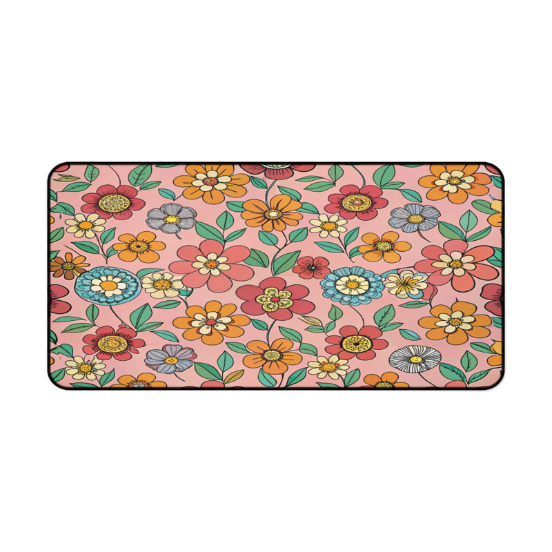 Polyester Desk Pad, 14.4x12.1