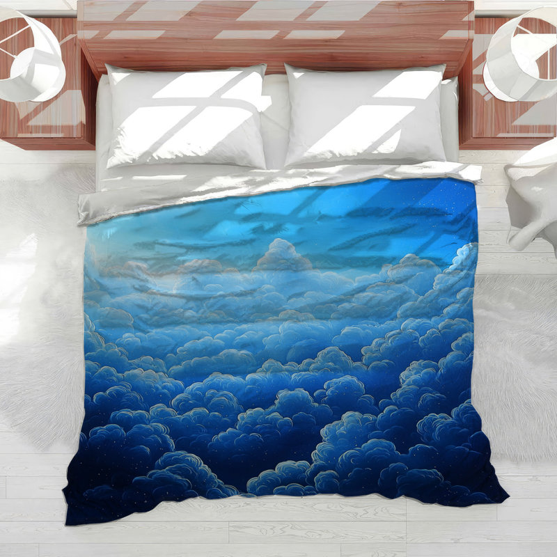 Édredon Clouds Bedding, Édredon simple